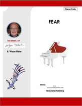 FEAR piano sheet music cover